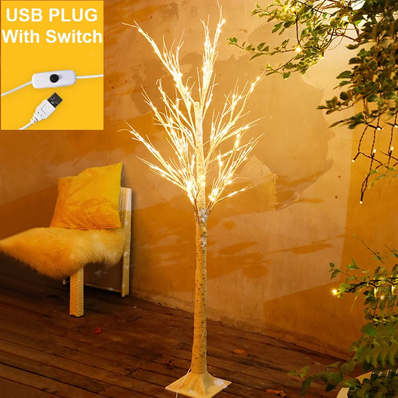 CHRISTMAS LED BRICH TREE