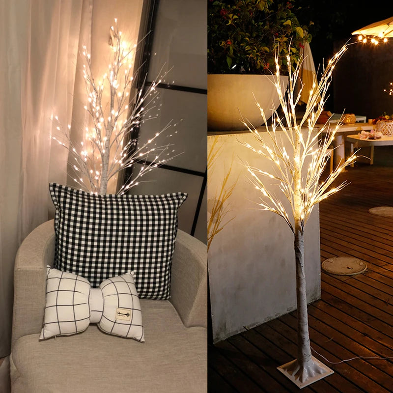 CHRISTMAS LED BRICH TREE